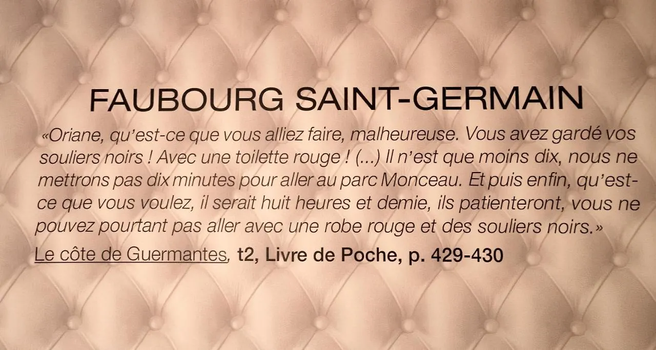 Litteraire Le Swann, Bw Premier Collection Hotel
